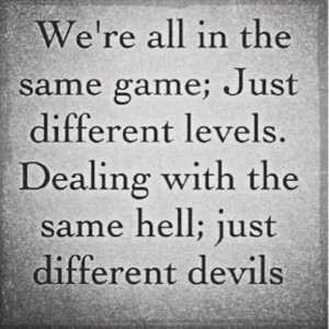 Same hell, different devils