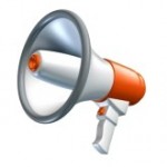 10976360-announcement-with-bullhorn-and-megaphone-symbol-representing-the-concept-of-sound-and-promoti