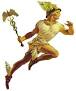 Hermes, el mensajero de los dioses.